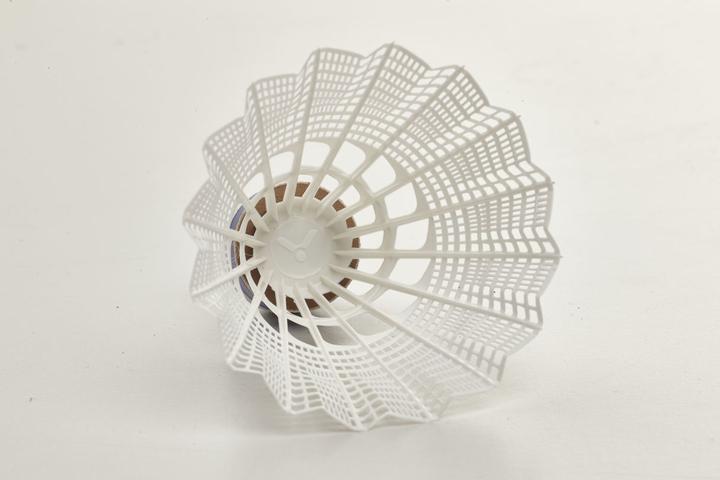 Actual product image Victor tube of 6 badminton shuttlecocks nylon 500