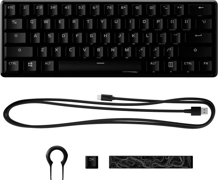 Image du produit HyperX Alloy Origins 60 - Clavier de jeu mécanique - HX Rouge (DE, Filaire)