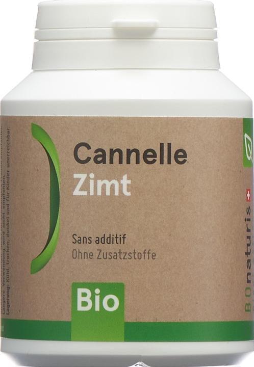 Produktbild B'Onaturis Zimt Kapsel 250 mg Bio (180 Stück, Kapseln, 80 g)