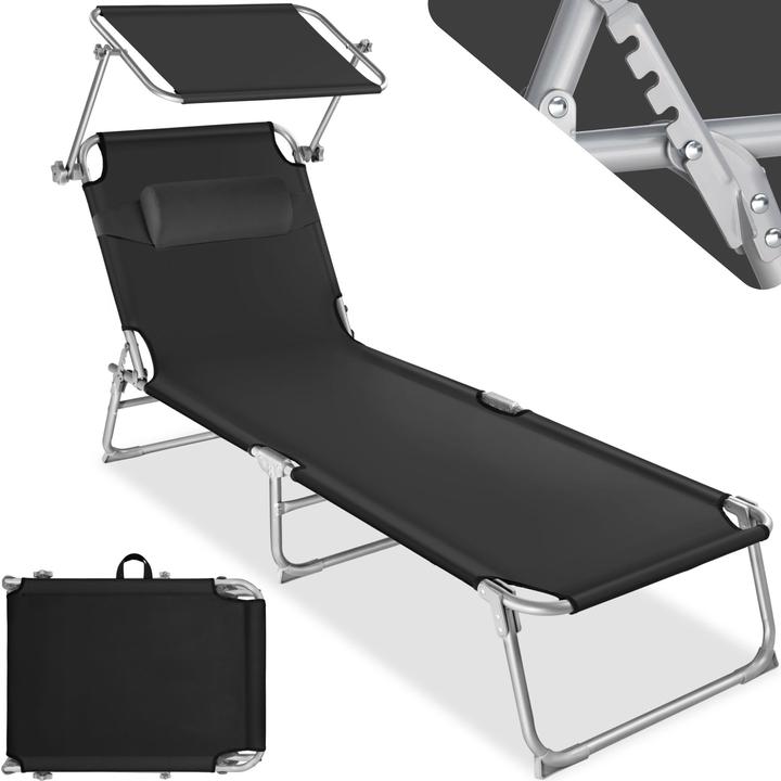 tectake Gartenliege (190 cm)