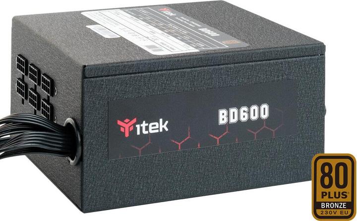 Actual product image Itek Alimentation ATX compatible BD600 - 600W (600 W)