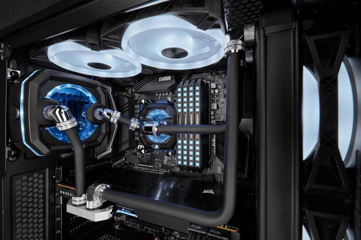 Immagine prodotto Corsair CX-9059008-WW Tubo di raffreddamento del componente di raffreddamento del computer 3 pezzo(i) nero (1 m, Materiale sintetico)