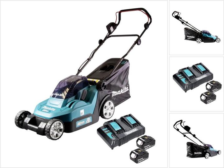 Produktbild Makita Akku-Rasenmäher DLM382CM2 (Akkubetrieb)