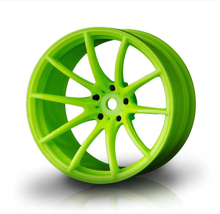 Actual product image MST drift rim g25 green 4pcs +8mm offset