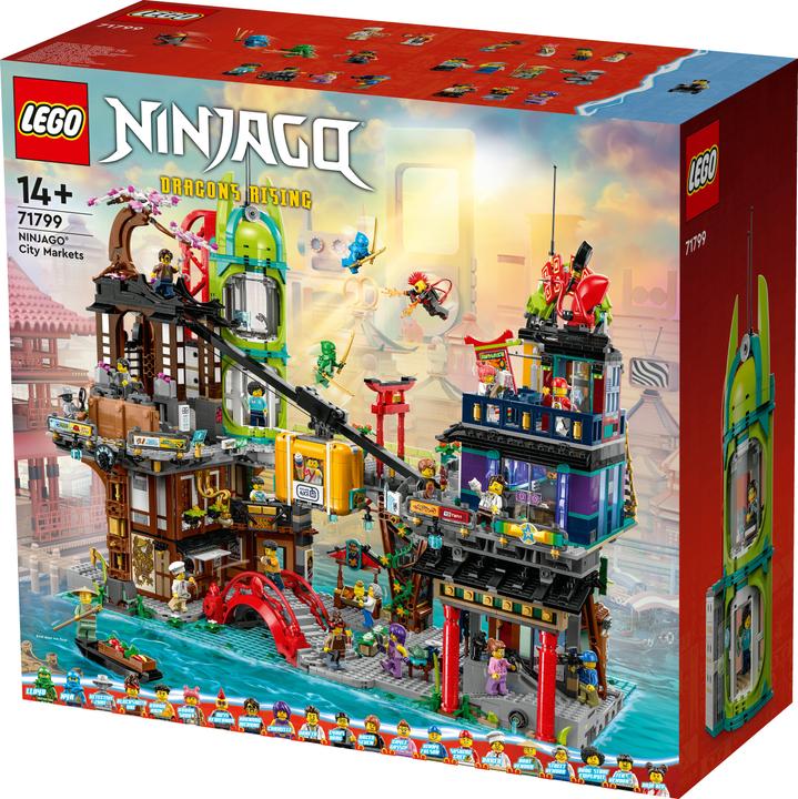 Immagine prodotto LEGO I mercati di Ninjago City (71799, LEGO Ninjago, Set LEGO rari)