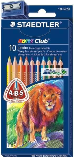 Actual product image Staedtler Triplus Jumbo 128 (Multicoloured, 10 x)