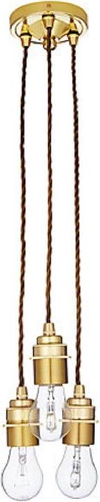 Calex Retro Pendant Polished Brass (E27)