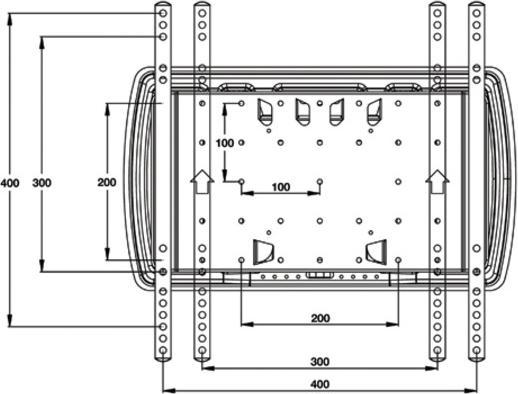 Immagine prodotto Multibrackets M VESA Super Slim Tilt & Turn (Muro, 55", 40 kg)