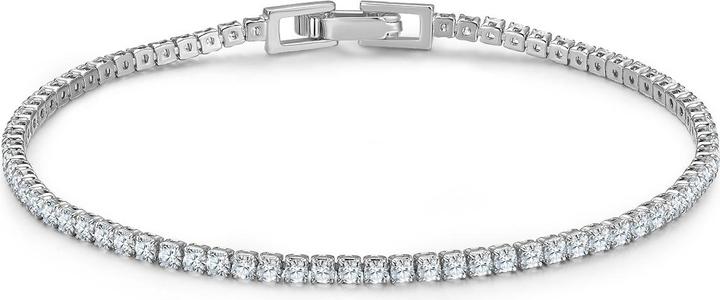 Produktbild Glanzstücke München Damen Sterling Silber Zirkonia Silber - 34416 (17 cm, Sterling Silber)
