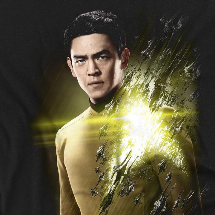 Actual product image Star Trek Beyond Mens Sulu Poster T-Shirt (M)