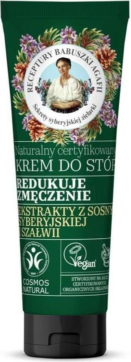 Actual product image Bania Agafii Foot Cream fatigue-reducing foot cream 75ml (Foot bath, 75 ml)