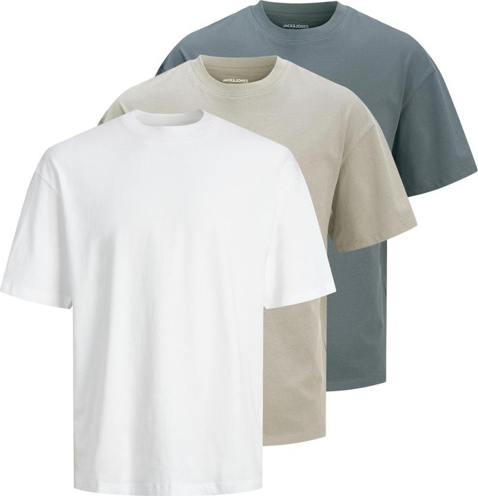 Jack & Jones Jjhugo Loose Tee Ss Crew Neck 3pk Mp