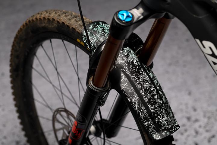 Produktbild Dyedbro Mud Guard Decals FOX 36-38 XL (Schutzblech hinten)