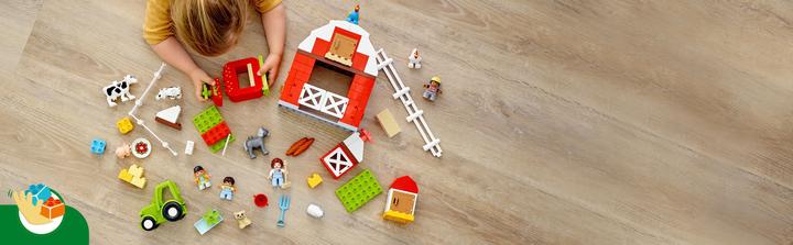 Produktbild LEGO Scheune, Traktor und Tierpflege (10952)