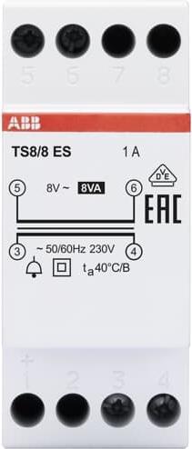 Productafbeelding ABB Beltransformator TS 8/8 ES 8VA 8VAC