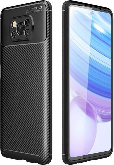 Immagine prodotto MU Style Serie Softcase in fibra di carbonio TPU (Xiaomi Poco X3 NFC)