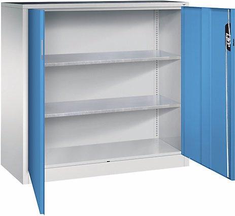 Immagine prodotto C+P Armadio laterale da officina con porte a battente (120 cm, 120 cm)