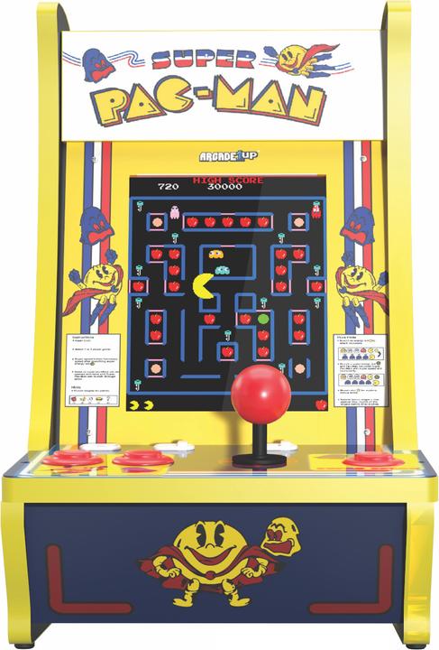 Actual product image Arcade1Up Super Pac-Man Counter Cade