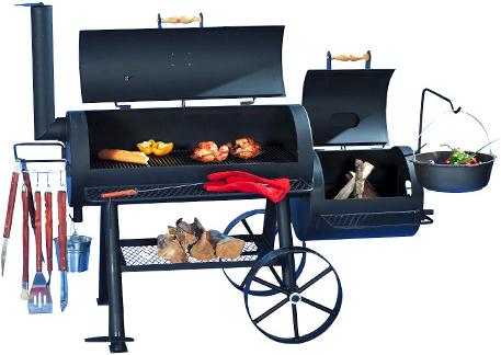 Cactus Jack 16" Longhorn Barbecue Smoker (90 cm)