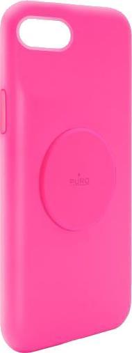 Immagine prodotto Puro Custodia in silicone serie Icon per iPhone 6/7/8/SE (2022) con piastra in metallo (Apple iPhone 6, Apple iPhone SE (terza generazione))