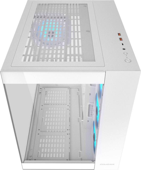 Image du produit Cougar Boitier Moyen Tour ATX FV150 RGB avec panneaux vitrés (Blanc) (ATX, mATX, Mini-ITX)