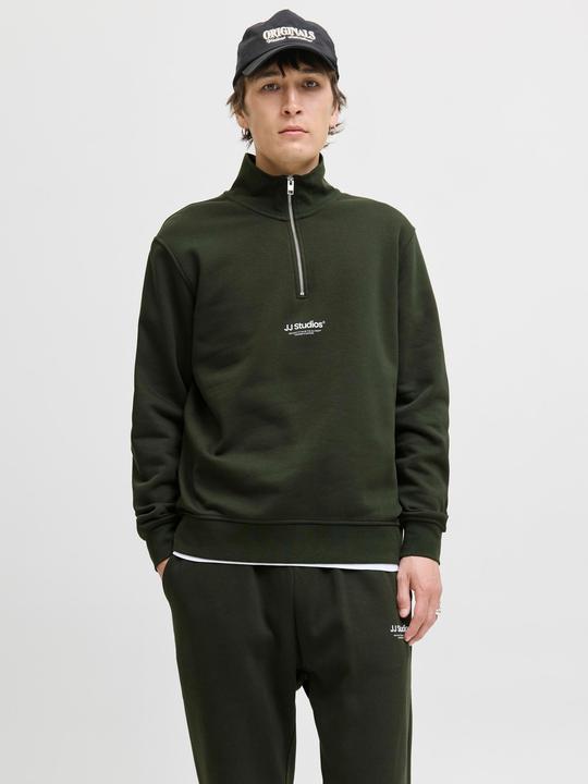 Actual product image Jack & Jones Jjesoho Sweat Quarter Zip Hn Noos (L)