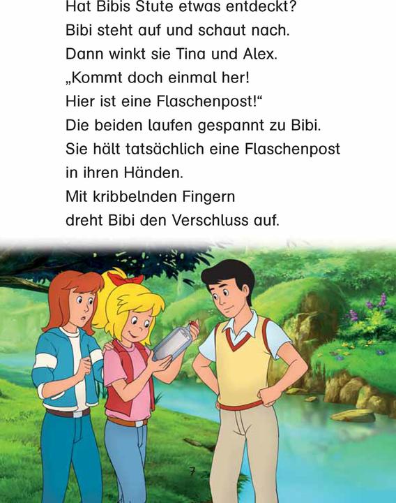 Actual product image Bibi & Tina: Die geheimnisvolle Flaschenpost (German, Bornstädt, Matthias from, 2021)
