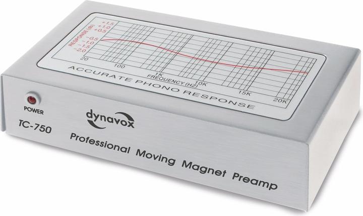 Produktbild Dynavox TC750ProfiPhonovorverstärkersilber