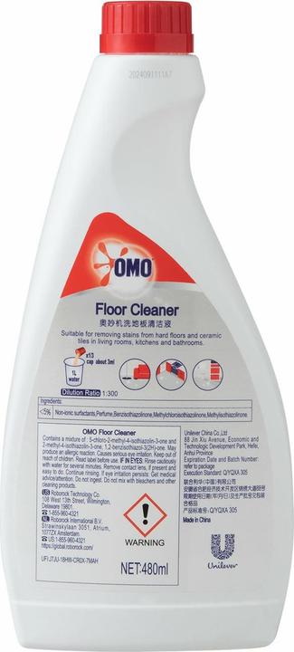 Actual product image Roborock VACUUM ACC FLUID FLOOR 480ML/8.08.0002