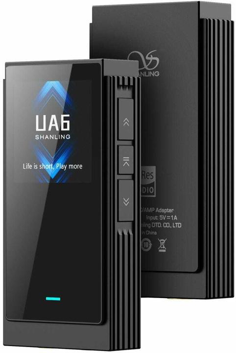 Shanling UA6 (USB-DAC, Display, Gain-Schalter)