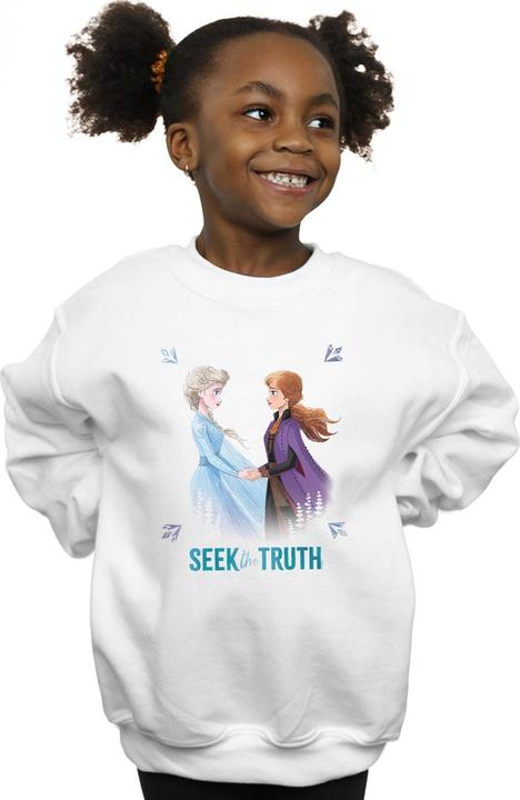 Produktbild Disney Frozen 2 Elsa And Anna Seek The Truth Sweatshirt Mädchen (140, 146)