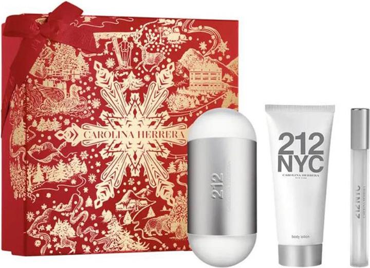 Carolina Herrera C. HERRERA 212 NYC EDT. 100ML. SP.+ BL 100ML.+ MINI 10ML.3PCS SET (Eau de Toilette)