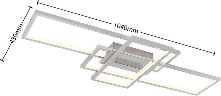 Actual product image Lindby Minel LED ceiling light (1245 lm)