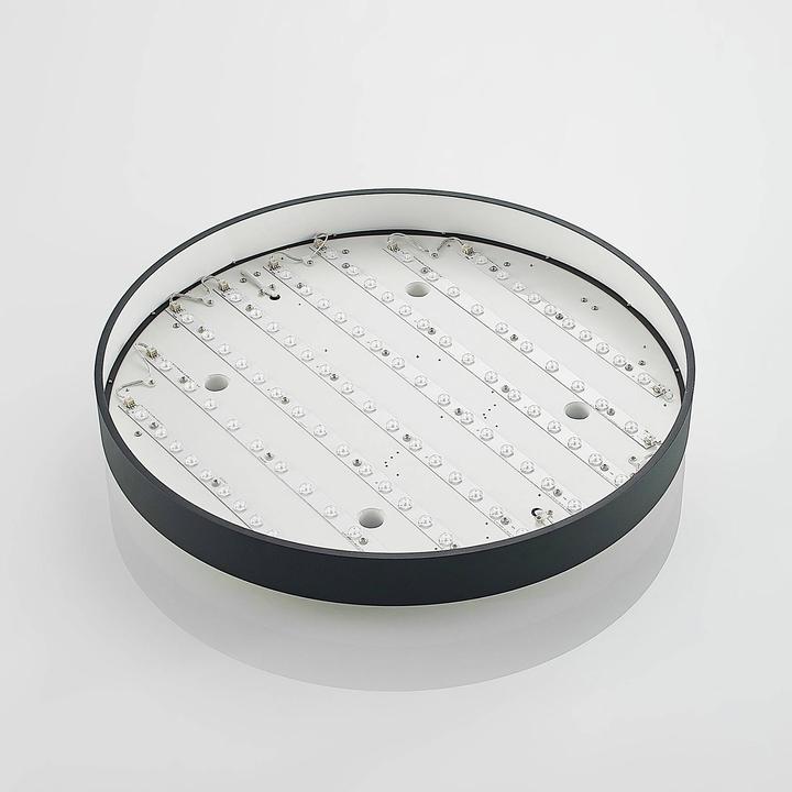 Produktbild Arcchio Vanida LED-Deckenlampe, schwarz, 60 cm (10978 lm)
