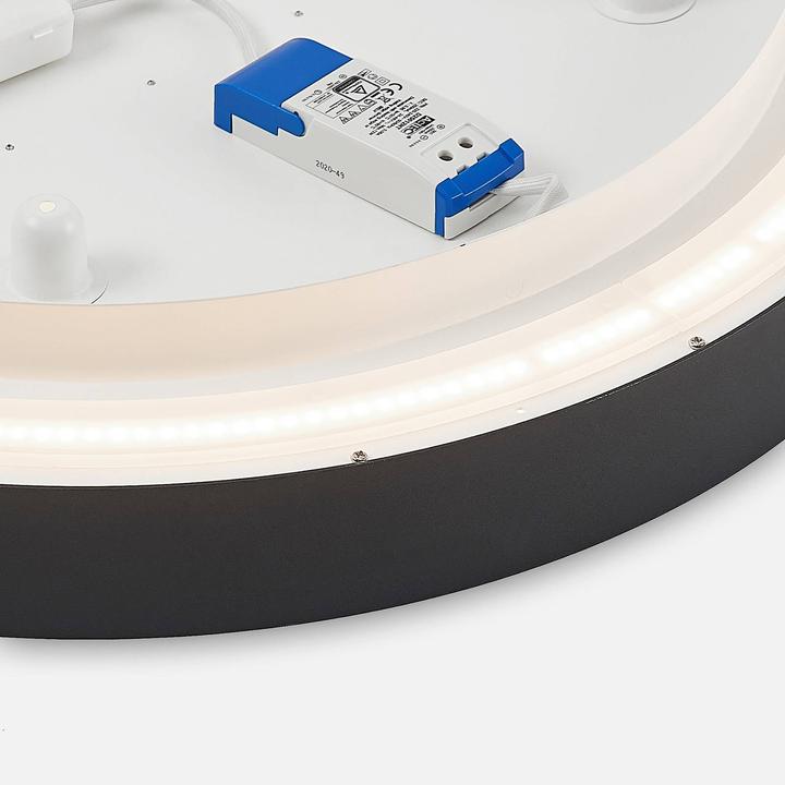 Produktbild Arcchio Vanida LED-Deckenlampe, schwarz, 60 cm (10978 lm)