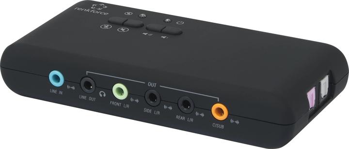Actual product image Renkforce External USB 7.1 channel sound card USB (USB)