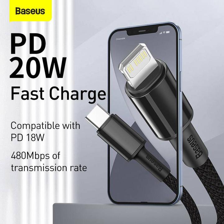 Produktbild Baseus USB C — Lightning (2 m, USB 2.0)