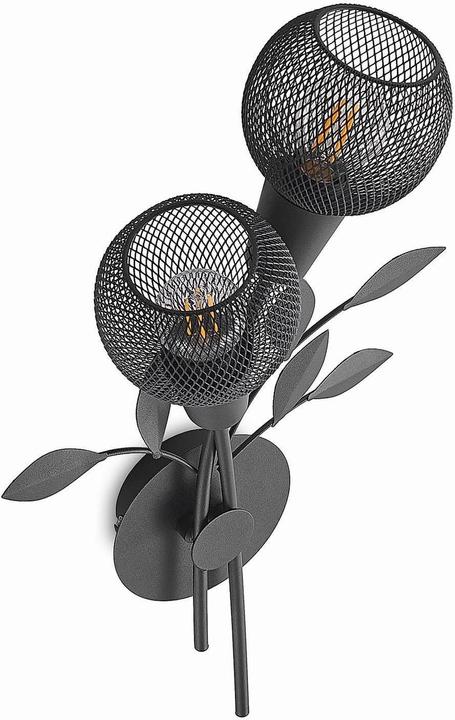 Produktbild Lindby Kanye Florentiner-Wandlampe, zweiflammig (E14)