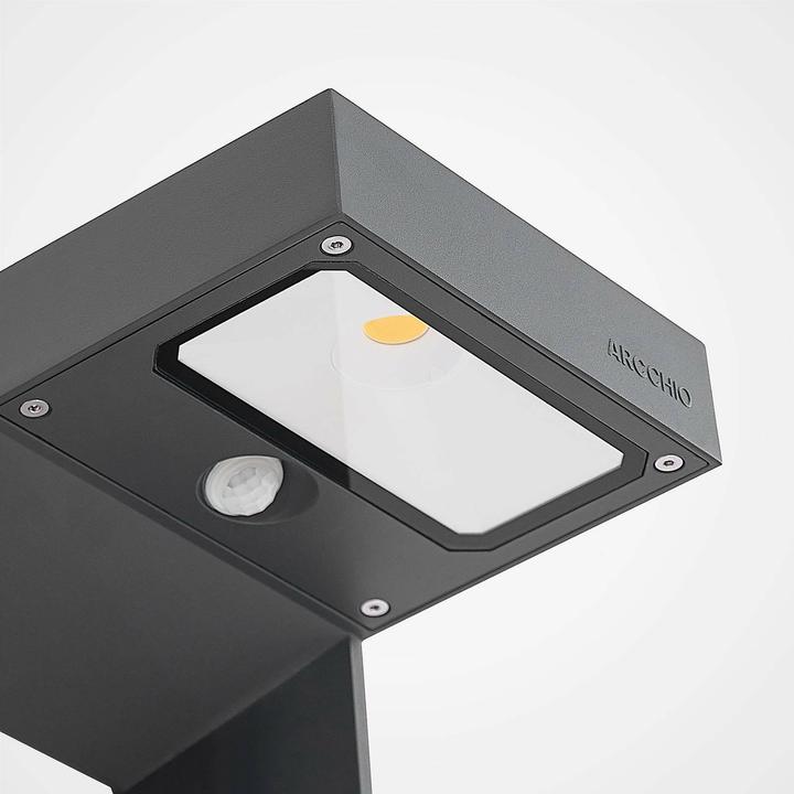 Produktbild Arcchio Dynorma LED-Aussenwandlampe mit Sensor (1150 lm, IP54)