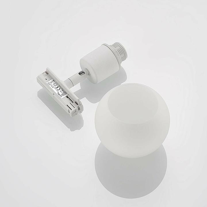 Actual product image Lindby Maart LED spot 1 phase track, white (470 lm, E14)