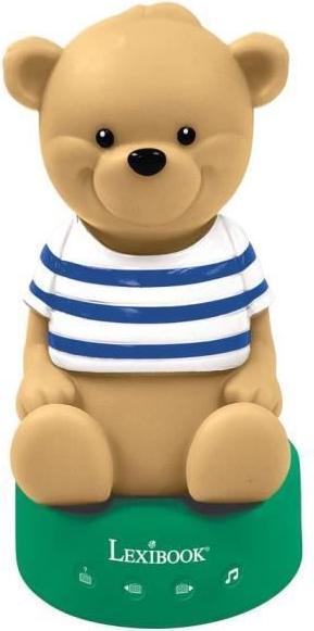 Actual product image Lexibook 3D Polar Bear Night Light and Storyteller with Music and Colour Change 17cm (French)