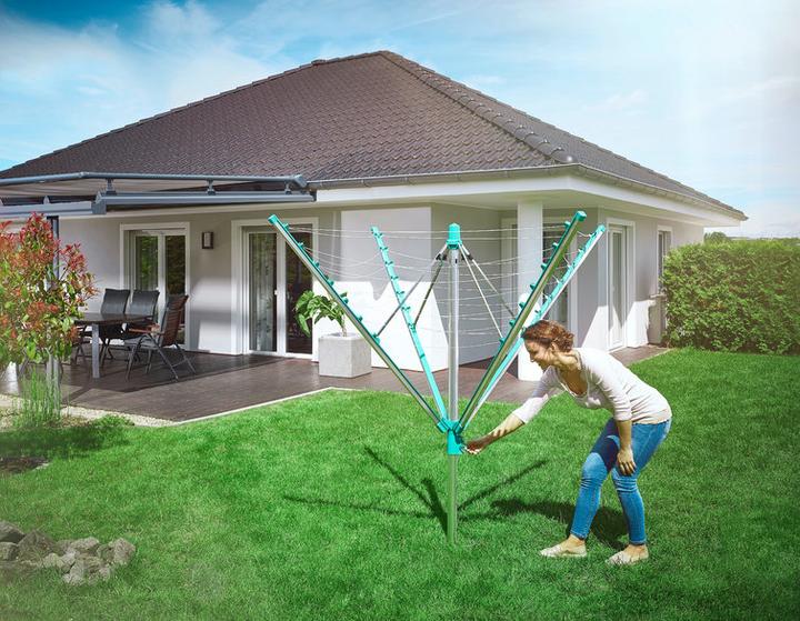 Actual product image Leifheit Linomatic 400 Easy 40 m rotary dryer (40 m)