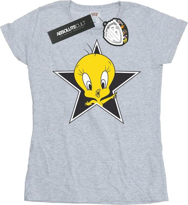 Immagine prodotto Looney Tunes Tweety Pie Star Maglietta Donna (M)