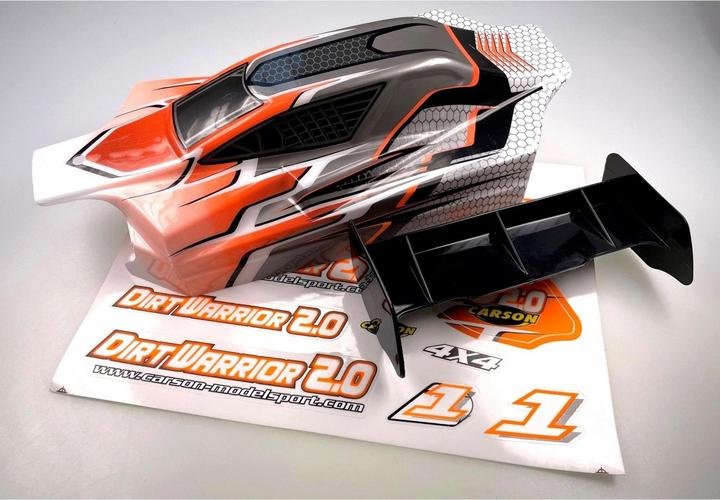 Produktbild Carson X10EB Dirtwarr.Sport Karosserie+Spoiler