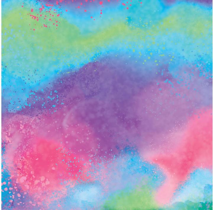 Produktbild Cricut Aufbügelfolie Infusible Ink Watercolor Splash