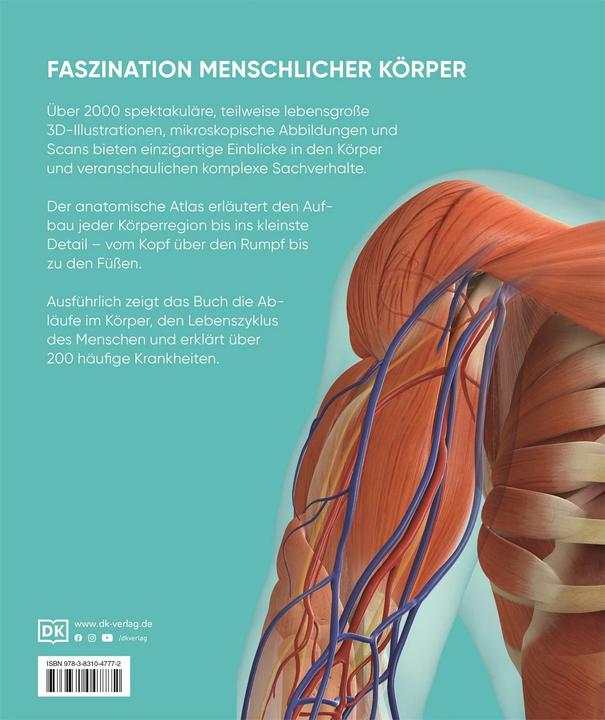 Produktbild Anatomie und Physiologie (Deutsch, Andreas Held, DK Verlag, Simone Blass, Nikola Schmidt, Alice Roberts, 2023)