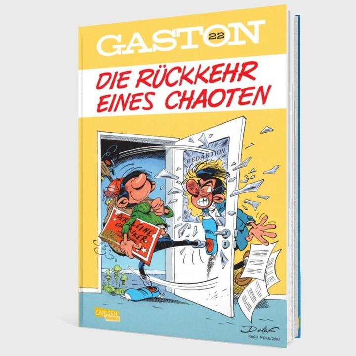 Produktbild Gaston Neuedition 22: Die Rückkehr eines Chaoten (Deutsch, Delaf, Marcel Le Comte, 2024)