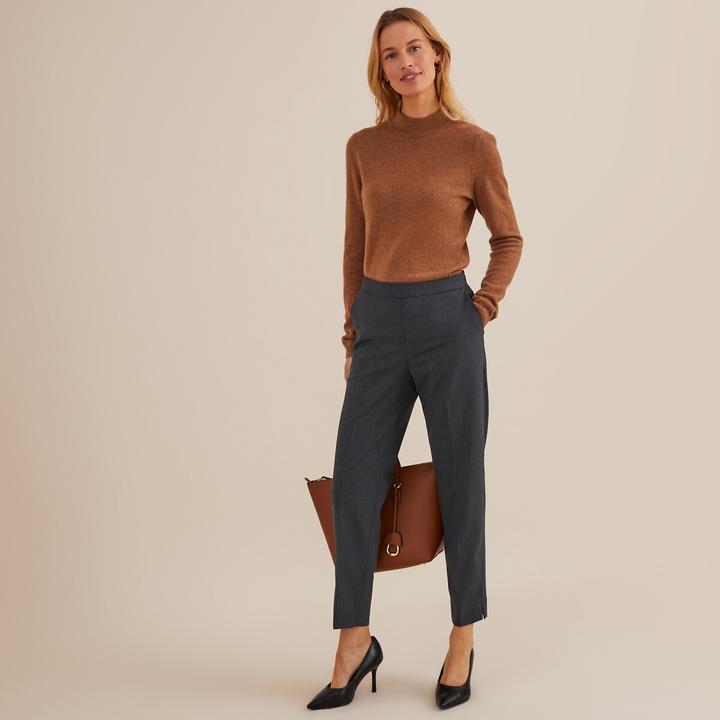 Actual product image Anne Weyburn Straight 7/8 trousers (34)