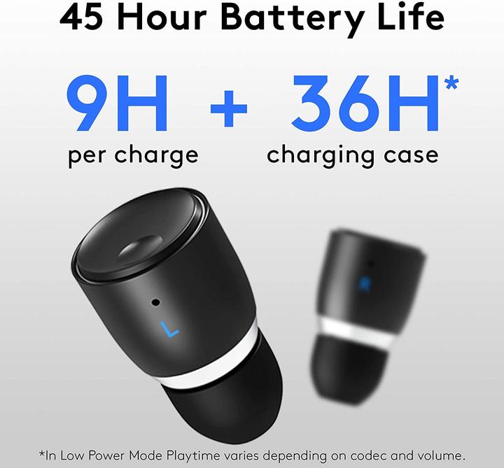 Actual product image Cambridge Audio Wireless Earbuds with Portable Charging Case and App Control