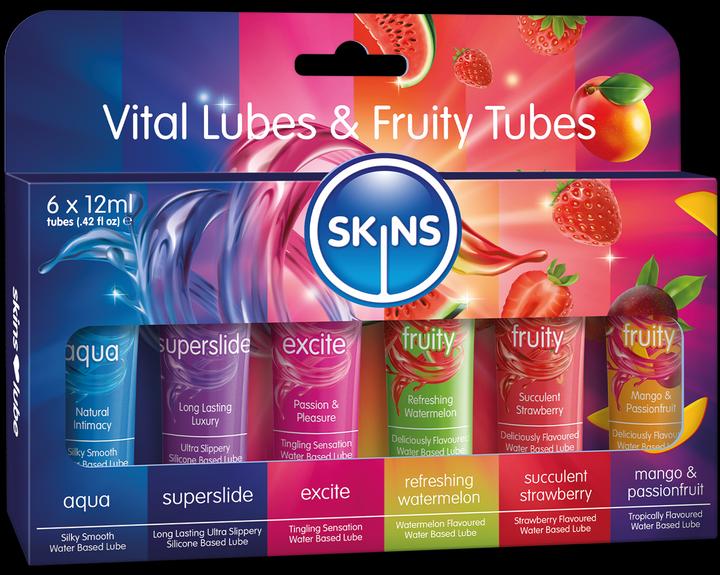 Actual product image Skins Vital & Fruity Tubes (72 ml)